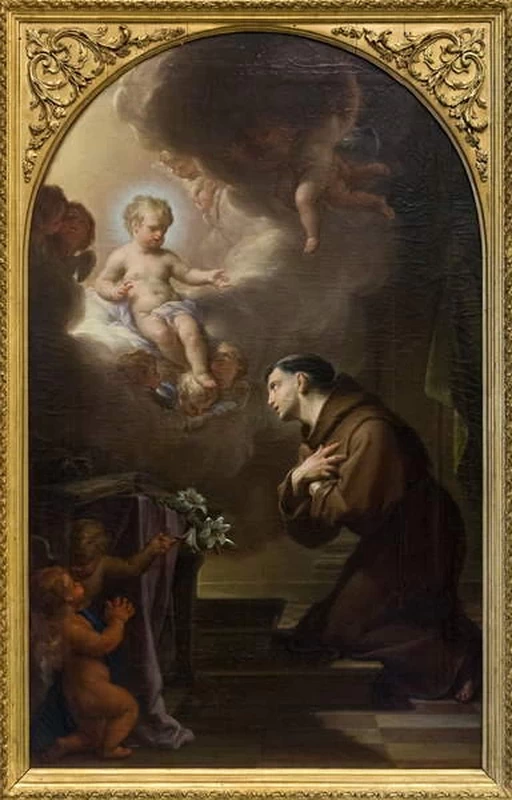 Visione di Sant'Antonio - Galleria Colonna, Roma